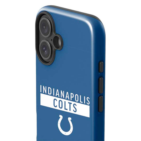 NFL Indianapolis Colts Blue Performance Series iPhone 16 Impact Case